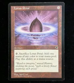 Lotus Petal Tempest x1 LP MTG - English - Image 1