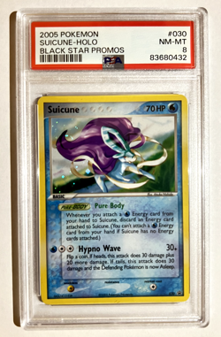 NEAR MINT PSA 7 Suicune - 030 (EX Collector's Carry Tin) Pokemon TCG - Image 1