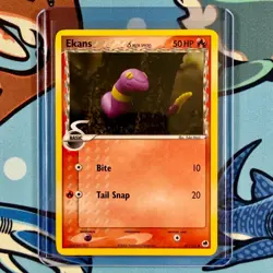 Ekans Delta Species 47/101 - Pokemon Dragon Frontiers - Yuka Morii English LP - Image 1