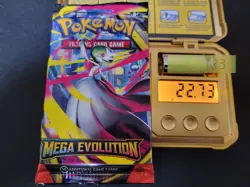 22.73g (Heavy for Lot) MEGA EVOLUTION Pokemon Booster Pack English Sealed - #183 - Image 1