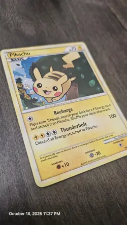 Pokemon Pikachu Heartgold & Soulsilver HGSS03 Promo - Image 3