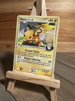 Pokemon Rising Rivals Rare Raichu GL #31/111 Lightly played - Image 1