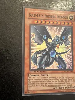 Yu-Gi-Oh TCG Blue Eyes Shining Dragon MOV EN001 NM - Image 2