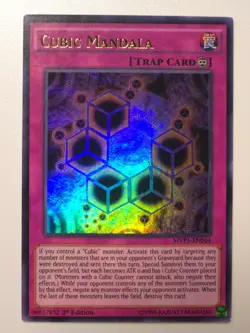 Yugioh Cubic Mandala MVP1-EN044 Ultra Rare 1st Edition NM - Image 1