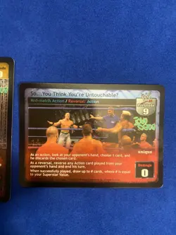 WWE Raw Deal Cards The Cena Throwback and So You Think You’re UntouchableU - Image 3