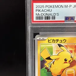 PSA 10 Pikachu 020/M-P McDonald's Happy Set Promo 2025 Pokemon Card Japanese - Image 2