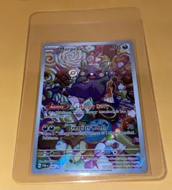 Morpeko 206/182 Paradox Rift Illustration Rare Pokemon TCG Near Mint + Card - Image 1