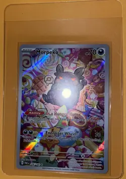 Morpeko 206/182 Paradox Rift Illustration Rare Pokemon TCG Near Mint + Card - Image 5