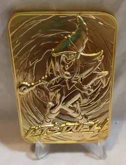 Dark Magician Girl - Yu-Gi-Oh - 24 Karat Gold Plated Card Limited Edition - Image 1