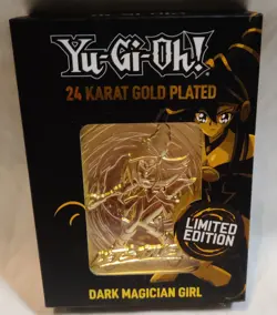 Dark Magician Girl - Yu-Gi-Oh - 24 Karat Gold Plated Card Limited Edition - Image 3
