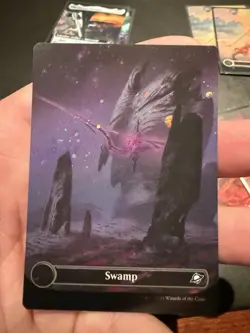 Swamp (0369) (Borderless) (Galaxy Foil) Edge of Eternities Foil NM - Image 1