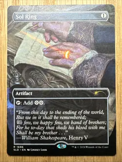 Sol Ring (1696) - MTG - Secret Lair Drop Series - Image 1