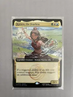 Magic: The Gathering x Avatar SDCC 2025 Katara, The Fearless Promo [LP] - Image 2