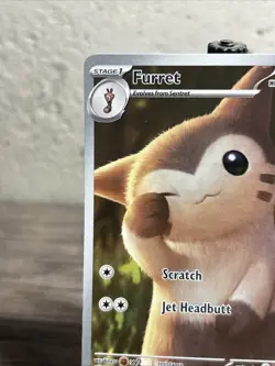 Furret 168/159 Sv09: Journey Together Holo Rare-Pokemon TCG-Fast Shipping-NM! - Image 2