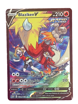 Pokemon Blaziken V TG14/TG30 SWSH12: Silver Tempest Trainer Gallery Near Mint NM - Image 1