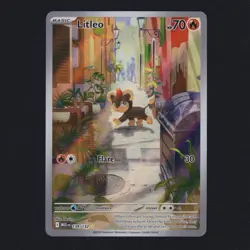 Litleo 139/132 Mega Evolutions Illustration Rare Pokemon TCG MINT 🔥 - Image 1