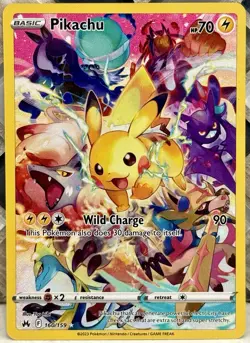 Pokemon TCG Pikachu (Secret) 160/159 Crown Zenith Secret Rare NM/M - Image 1