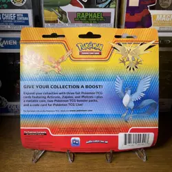Pokemon TCG Zapdos Moltres Articuno Promo SWSH Blister 2-Pack *New* - Image 2