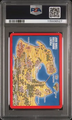 1996 POKEMON JPN BANDAI CARDDASS VENDING #000 CHARIZARD TRAINER PSA 5 - Image 2