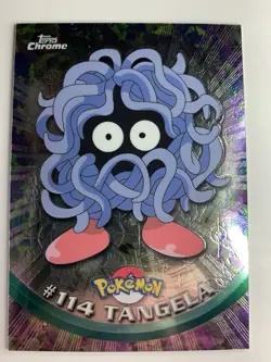2000 Topps Chrome Pokemon Series 2 #114 Tangela FREE COMBINED SHIPPING - Image 1