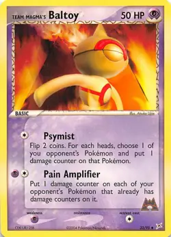Team Magma's Baltoy 32/95 Team Magma vs Team Aqua Pokemon 001503 - Image 1