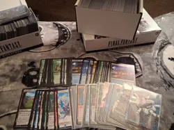 Final Fantasy Magic The Gathering Rare Card Lot Of 450 - C/UC/R/FOIL/FULL ART - Image 1