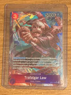 Trafalgar Law SR Alt Art OP05-069 One Piece Card Game: Awakening of the New Era - Image 3