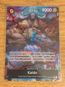 Kaido OP08-079 SR Alt Art Two Legends One Piece Card Game - Image 1