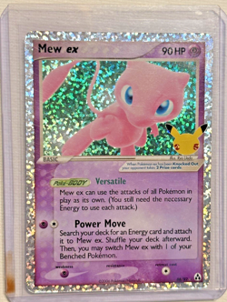 Mew EX 88/92 Celebrations: Classic Collection Holo Pokemon TCG 2022 Rare Card - Image 2
