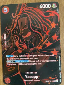One Piece Card OP12 Legacy of The Master OP09-013 SP Yasopp SP - English - Image 1