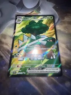 Pokemon TCG Torterra EX Holo Card SV05 Temporal Forces 185/162 NM-M - Image 1