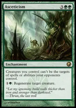 Asceticism - Heavy Play MTG Scars of Mirrodin - Image 1