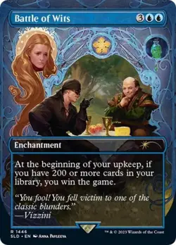 Battle of Wits -Foil Near Mint MTG Secret Lair - Image 1