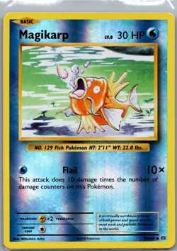 Magikarp 33/108 Reverse Holo XY - Evolutions - Pokemon Card - NM - Image 1