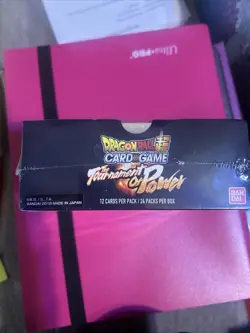 Dragon Ball Super Card Game Tournament of Power Factory Sealed Box! - Image 4