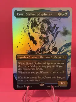 Ezuri, Stalker of Spheres (Showcase) Phyrexia: All Will Be One Foil - Image 1