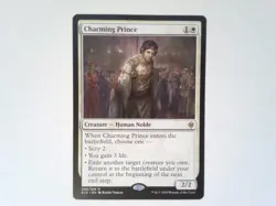 Charming Prince Throne of Eldraine - Magic the Gathering Green - Image 1