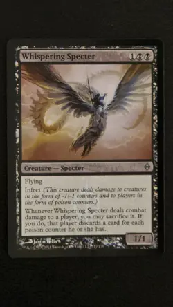 Whispering Specter New Phyrexia Foil NM - Image 1