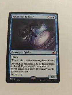 MTG Quantum Riddler Edge of Eternities Regular - Image 1