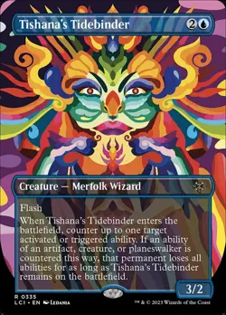 [1x] Tishana's Tidebinder - Borderless Near Mint, English The Lost Caverns of Ix - Image 1