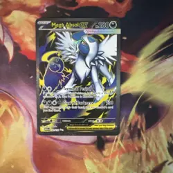 Mega Absol ex Full Art Ultra Rare 161/132 Pokemon Mega Evolution English - Image 1