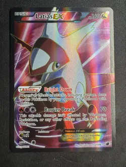 Latias EX (112 Full Art) 112/116 Plasma Freeze Holo Pokemon TCG - Image 1