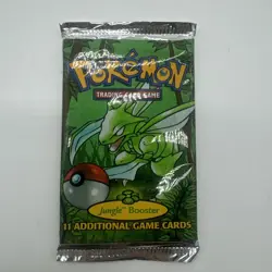 1999 Pokemon Jungle Booster Pack Sealed Scyther WOTC - Image 1