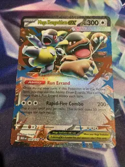 Pokemon TCG Mega Kangaskhan ex 104/132 Double Rare Mega Evolution NM/M - Image 1