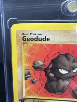 Pokemon Geodude 1st Edition Fossil 47/62 Regular 1999-2000 Wizards Base Set - Image 3