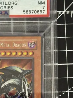 Red-Eyes Black Metal Dragon FMR-001 Yu-Gi-Oh! - PSA 7 - Super Clean See Pics - Image 3