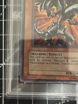 Red-Eyes Black Metal Dragon FMR-001 Yu-Gi-Oh! - PSA 7 - Super Clean See Pics - Image 5