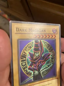 Yugioh Dark Magician SYE-001 1st Edition Heavy Play - Image 4