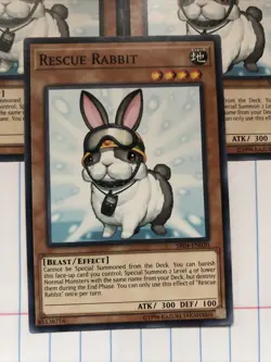 Rescue Rabbit SR04-EN020 Yu-Gi-Oh! Light Play Unlimited - Image 2