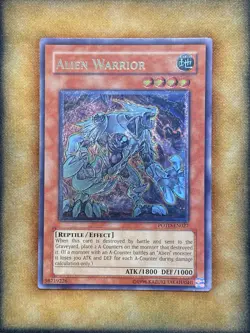 Yugioh Alien Warrior POTD-EN027 Ultimate Rare VLP - Image 1